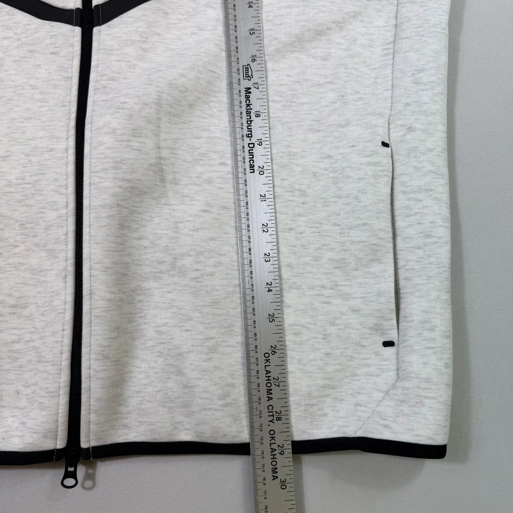 Nike Tech Fleece Windrunner Full Zip Hoodie Mens XL Heather Grey HV0949-051